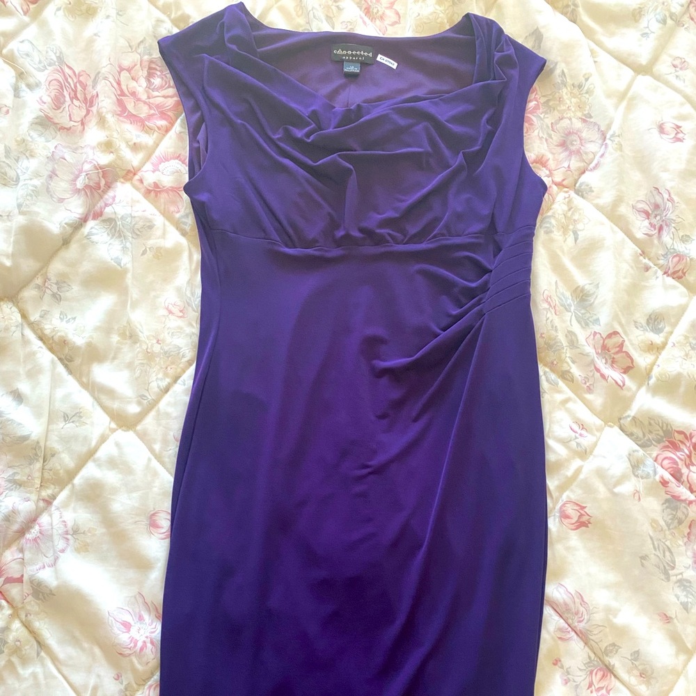 Purple dress